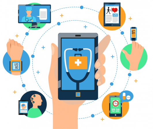 IOMT based mobile app development